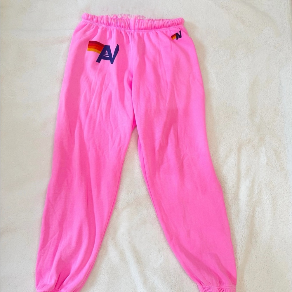 Aviator Nation Pink Sweatpants
